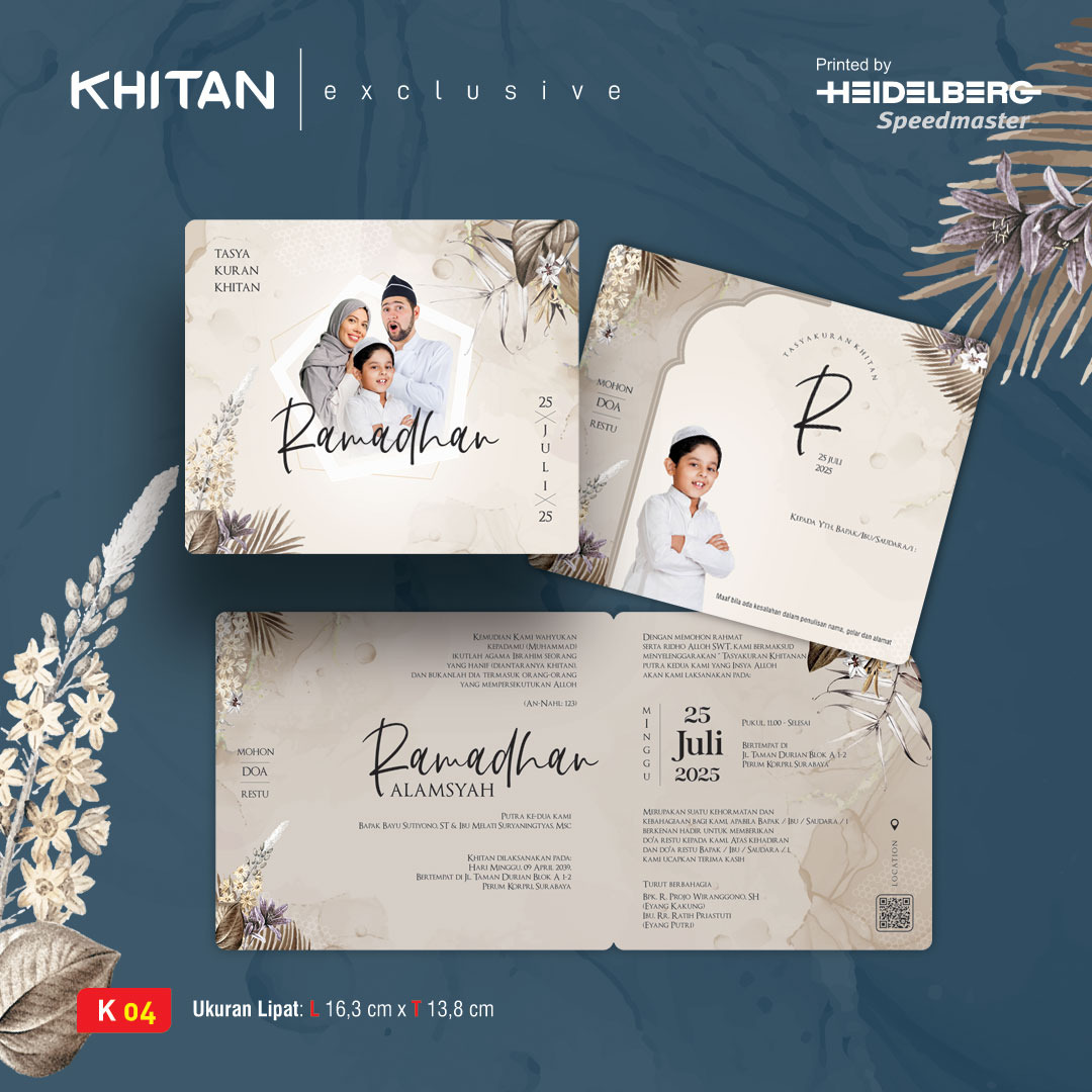 Undangan KHITAN | Seri Khitan Exclusive 04
