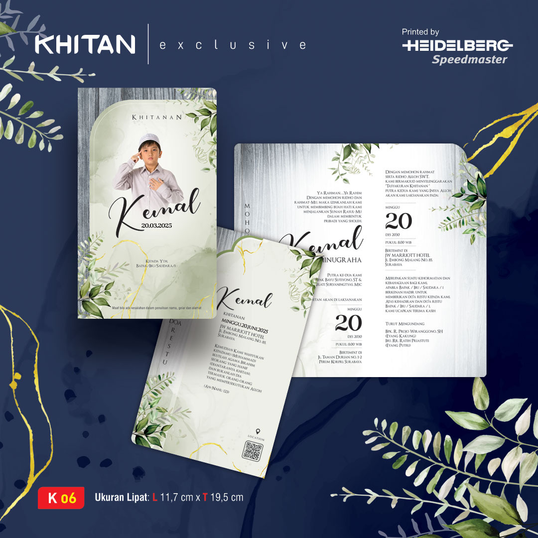Undangan KHITAN | Seri Khitan Exclusive 06